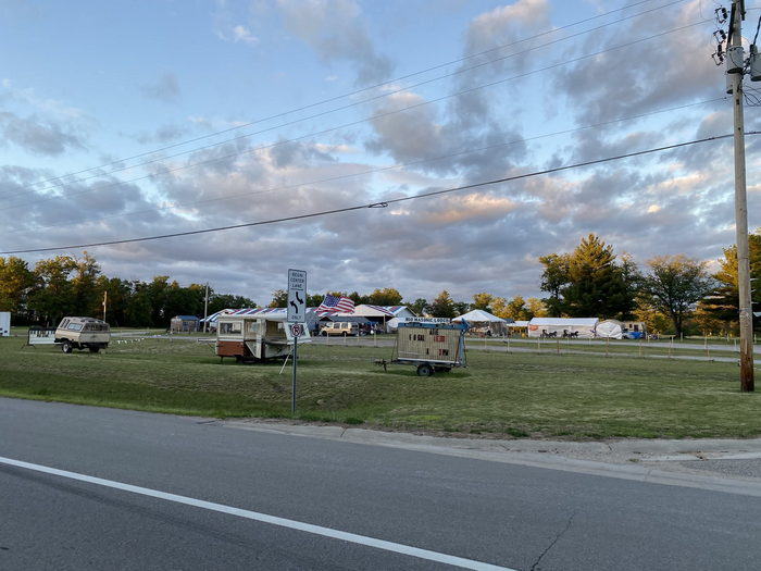 Galaxy Drive-In Theatre - June 17 2022 Photo - Now A Flea Market (newer photo)